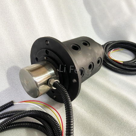 法兰连接 气电组合滑环